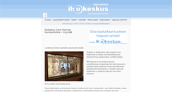 Desktop Screenshot of ihokeskus.fi