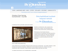 Tablet Screenshot of ihokeskus.fi
